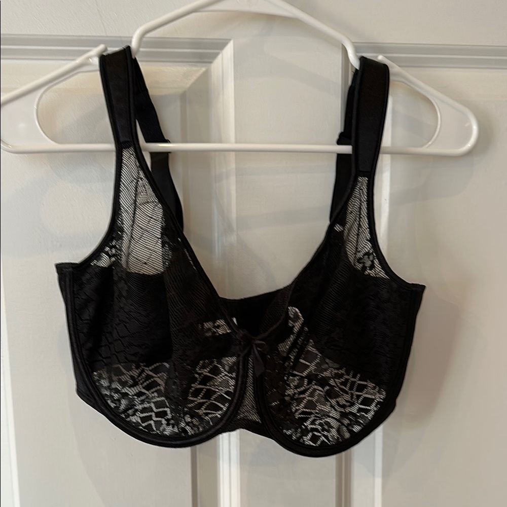 Elegant Black Lace Bra